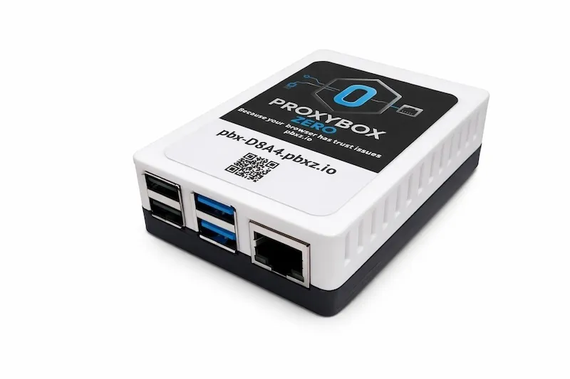 ProxyBox Zero appliance